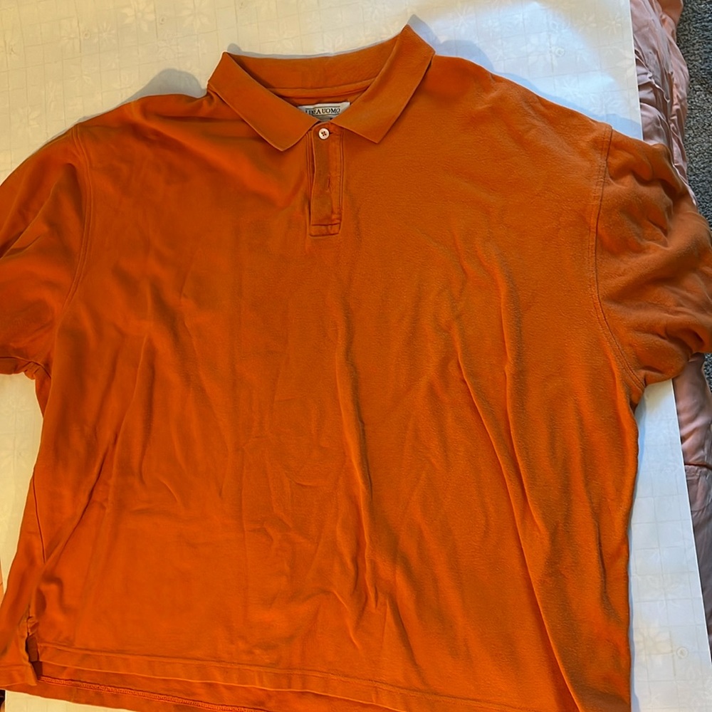 Orange 3X Polo Vintage